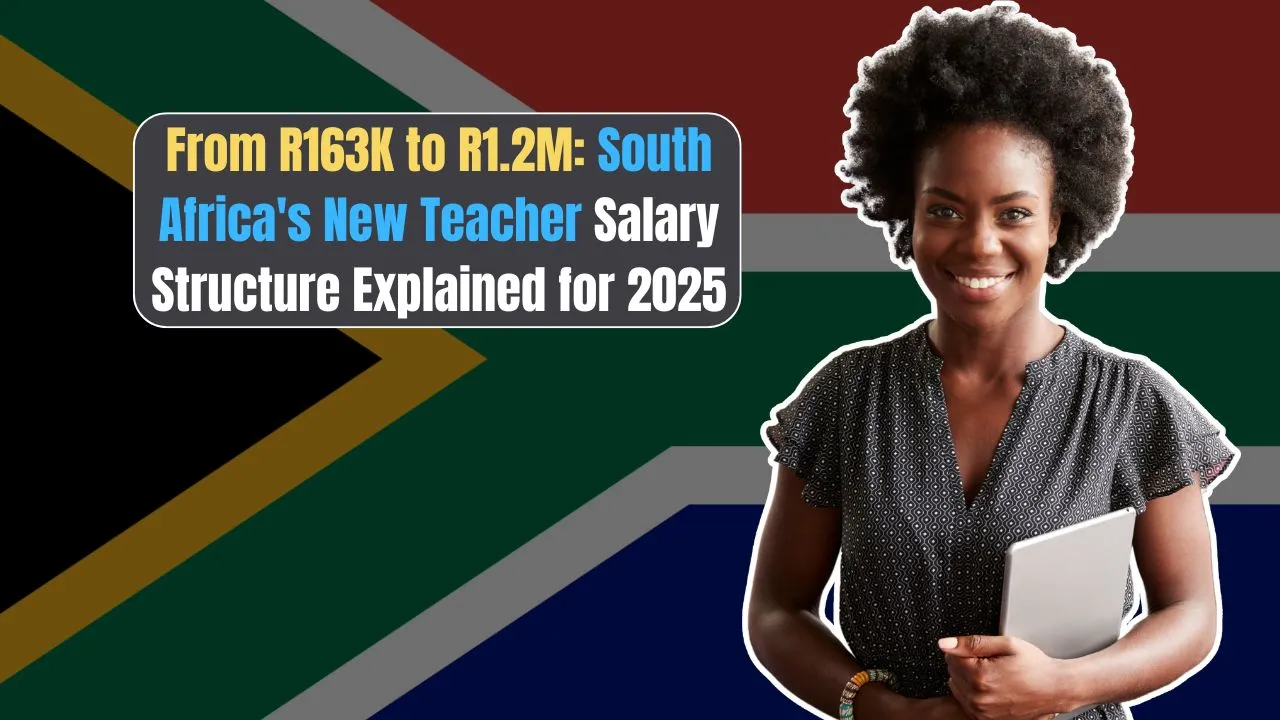 From R163K to R1.2M South Africa's New Teacher Salary Structure Explained for 2025